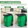 Manual Trash Compactor, Touchless Manual Trash Compactor Roadside Trash Can