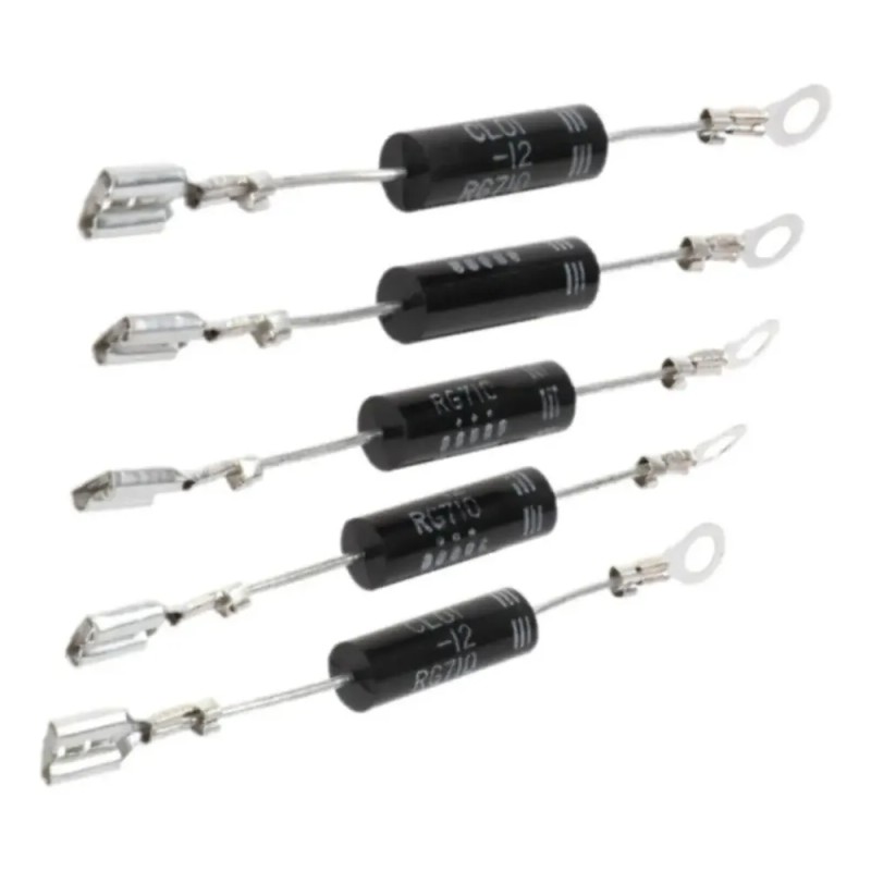 5x Diodo Para Horno De Microondas Cl04-12 Rg807 Alto Voltaje