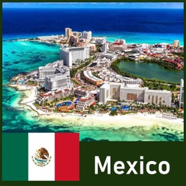 Mexico Tourist SIM - Unlimited High-Speed Data - 7-30 Days Validity - Prepaid, No Extra Fees - Works on Unlocked Phones & Hotspots