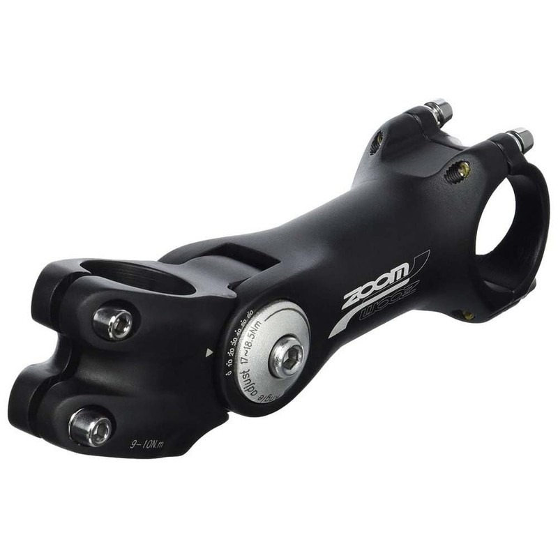 Zoom Adjustable Stem Ahead Clamp - Black, 1.1/8(28.6), 41/105 mm,