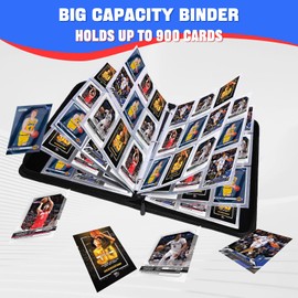 900 Pockets Basketball Card Binder Trading Card Album for Sports TCG Cards