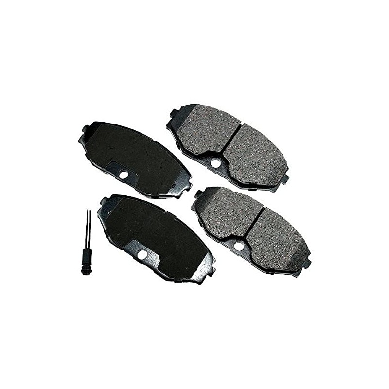 Akebono ACT486 Proact Ultra Premium Ceramic Disc Brake Pad kit