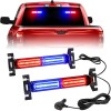 Emergency Strobe Light Bar 40 LED Dash Safety Flashing Light