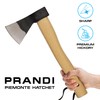 Prandi Axes Piemonte C45 Forged Carbon Steel Hatchet - Ash