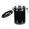 Stainless Steel Sealed Canister Coffee Bean Flour Sugar Container Holder