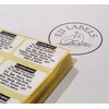 200 Allergen Advice Labels. Allergy Warning Stickers. Food Allergy Labels