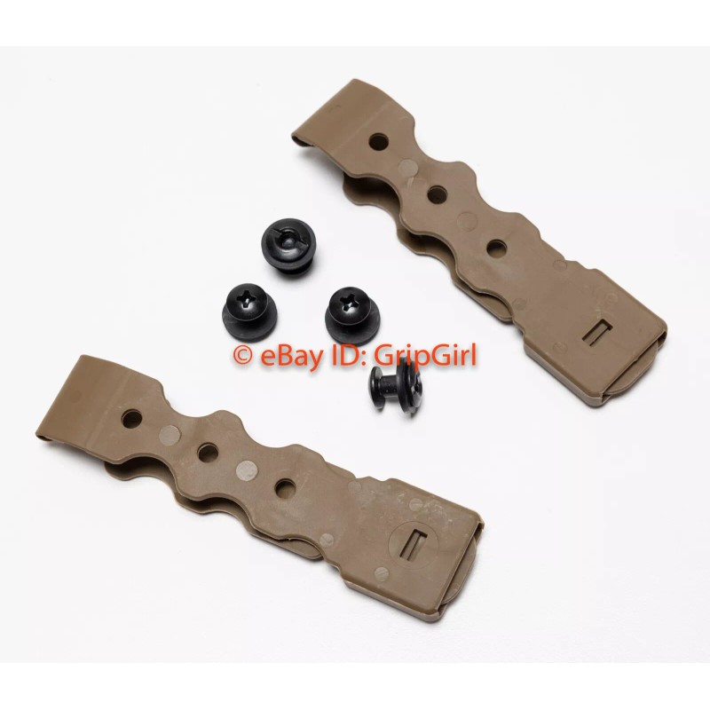 Coyote V2 Malice Clips & Mounting Hardware Kydex Holster Battle