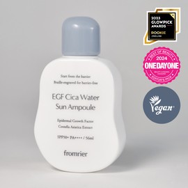 FROMRIER EGF Cica Water Sun Ampoule 56ml - FROMRIER EGF Cica Water Sun Ampoule 56ml