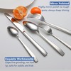 40 Piece Silverware Set Service for 8, EIUBUIE Premium Stainless