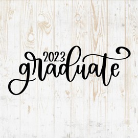 Class of 2023 Wall Decals - Class of 2023 Wall Stickers - Graduation Wall Decals Senior 2023 Graduate 2023 Grad School College - Room Wall Decor Classroom Cars Bumper Laptop Water Bottle DWSV11487