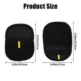 Lyreh 2pcs Pet Hair Removal Gloves, 2 Style Reusable Pet Hair Static Removal Gloves for Cat Dog Sofa Furniture Carpet Curtain Bed Sheet Clothes Car Seat(Regular & Five Finger Style)