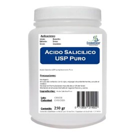 A. Salicilico Puro Grado Usp 250 Gr Mejor Calidad                                                                                                     