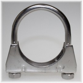 Stainless Steel V2 A T-Bolt Clamp U-Bolt Exhaust Clamp M8X 54 mm
