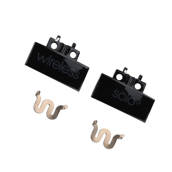 Unbranded 2Pcs Black Hinge Clip Covers For Beats Solo3/2 Wireless