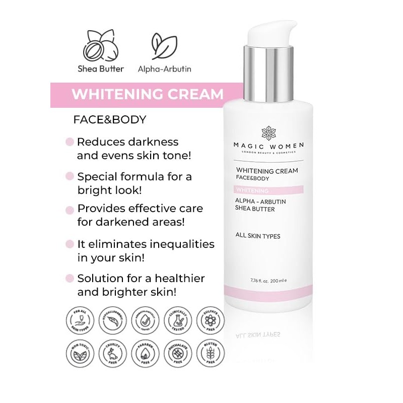 Gel Crema Iluminador Original Para La Piel - 200 Ml
