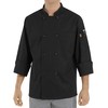 Chef Designs mens Eight Pearl Button chef Coat Button Down
