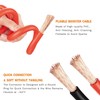 NOONE 2 Gauge Jumper Cable Heavy Duty Car Battery Clamps,