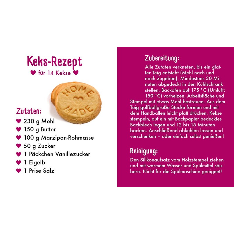 Keks-Stempel "Homemade"