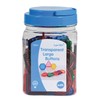Edx Education Transparent Large Buttons - Mini Jar Set of
