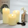 Guluto Rechargeable Candles, Flickering Flameless Candles with Remote and Timer,