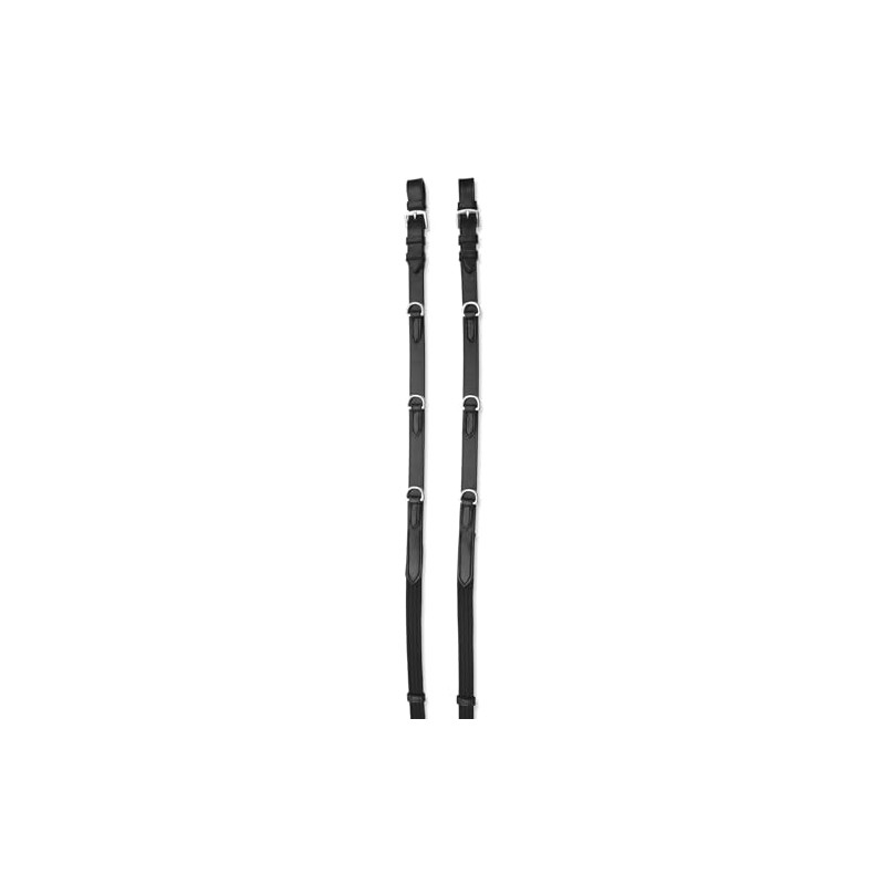 Amesbichler Reitsport Waldhausen Thiedemann Reins, Black