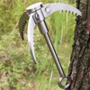 TRIWONDER Grappling Hook Gravity Rock Climbing Hooks Folding Claws Stainless