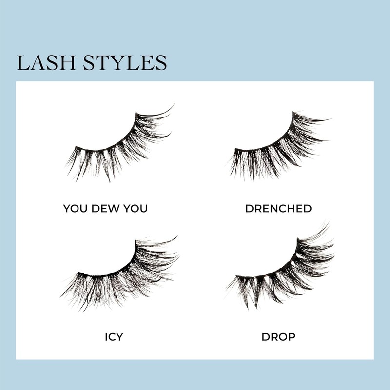 Kiss Lash Drip False Eyelashes Spikey / 키스 래쉬 드립