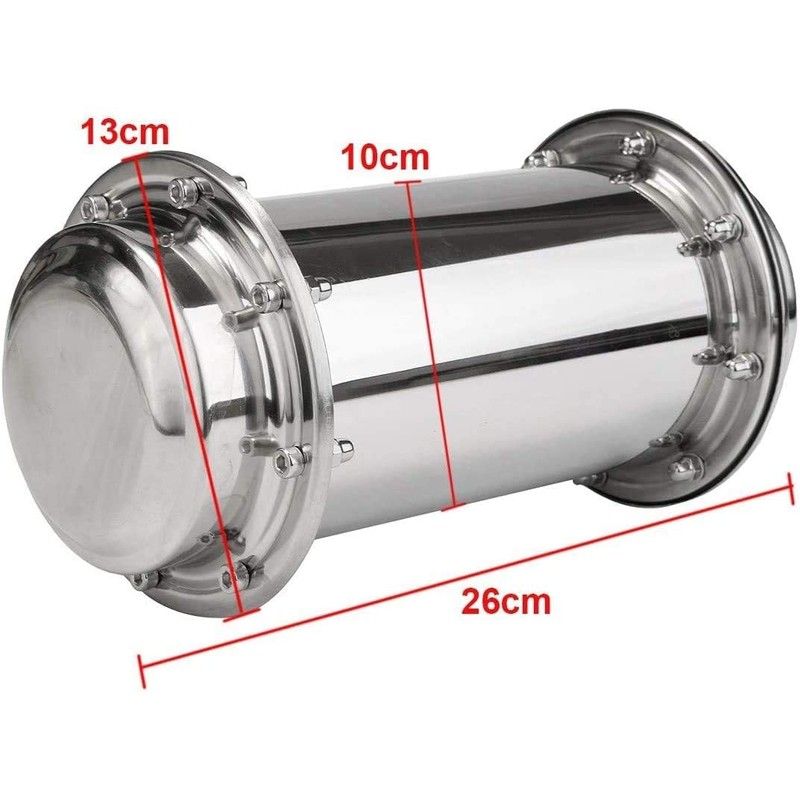 pobowlgarls NBTR-00000001 Stainless Steel Water Resistant Container with Time Capsules