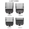 Electric Hair Clipper Low Noise LCD Display Ergonomic with Limiter