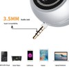 Wireless Mini Speaker 3.5mm Aux Input Jack, 3W Portable Speaker