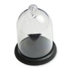 Pocket Watch Display Dome Plastic Stand Holder Hanging Pocketwatch Dust