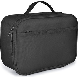 Insulated Lunch Bag Lunch Bag, Thermal Lunch Tote Bags Cool Bag for Men Kids Girls Ladies, Thermal Leak-Proof Lunch Organizer for Work, School, Picnic (Black)