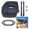 AUMEL Muffler Exhaust Stud Gasket Kit Fit 266 61 Husqvarna