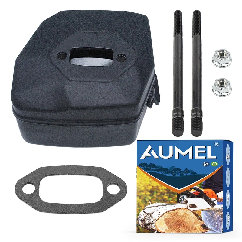 AUMEL Muffler Exhaust Stud Gasket Kit Fit 266 61 Husqvarna