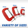Dunnet Tools Heavy Duty G-Clamp DIY Tool Durable Equipment Building