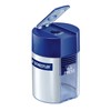 Staedtler Metal Single Hole Sharpener with Tub (511001BK)