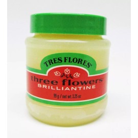 Three Flowers Pomada Pinaud Three Flowers Brillantine 3.25oz Solid Pomade