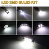 42X Auto LED 12V License Plate Light Map,Dome, Door, Trunk