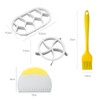 HXSYKJDM Set of 4 Bread Stamp Set, Bread Press, Bread