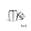 SBI Jewelry Grandma Stainless Steel Small Urn for Ashes Godmother