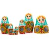 AEVVV Russian Nesting Dolls Set of 7 pcs - Matryoshka