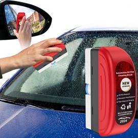 Automotive Oil Film Cleaning Brush, [2024 New] Car Glass Oil Film Cleaner, Car Windshield Oil Film Cleaner, Car Oil Film Cleaning Brush, Glass Polishing Degreaser Windshield Cleaning Tool (1 PCS)