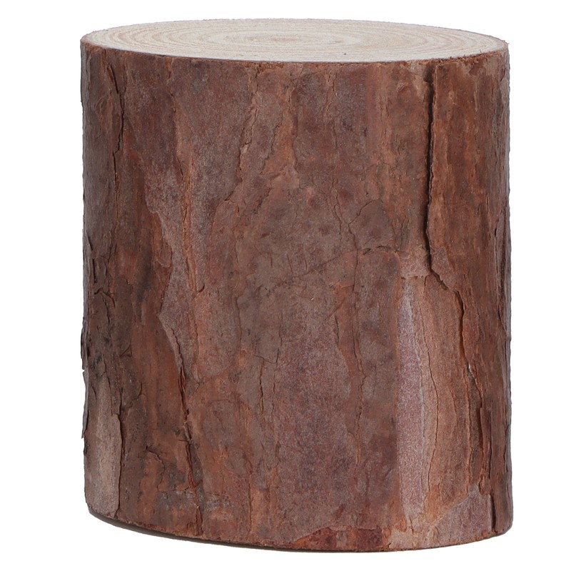Wood Stakes Cylindrical Pine Log DIY Painting Material Flower Pot