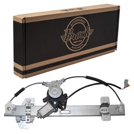 Brock Replacement Drivers Rear Power Window Lift Regulator with Motor Assembly Compatible with 99-03 TL 72750-S0K-A03