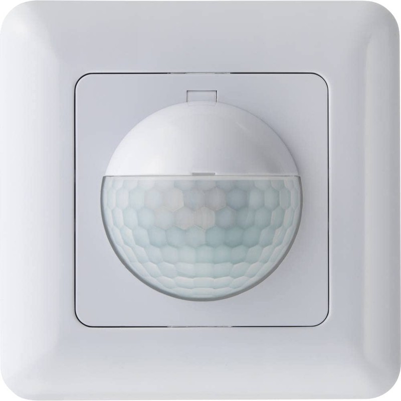 Sygonix SY-4755362 Wall Flush-Mounted PIR Motion Sensor 190° Triac White