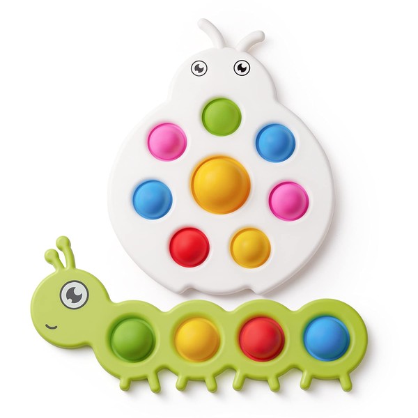 LiKee Simple Bubble Dimple Fidget Popper Sensory Toys Push and