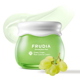 FRUDIA FRUDIA Green Grape Pore Control Face Cream, Vegan Korean Face Moisturizer w/81% Green Grape Extract, Tannin Pore Complex & Anti Sebum P for Pore Minimizing (1.94 fl oz)