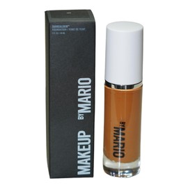 MAKEUP BY MARIO SurrealSkin Liquid Foundation, Liquid Formula, Vegan, Long-wearing coverage, Hydrating, Natural Finish, Size 30 mL (20N - medium dark with neutral undertone)