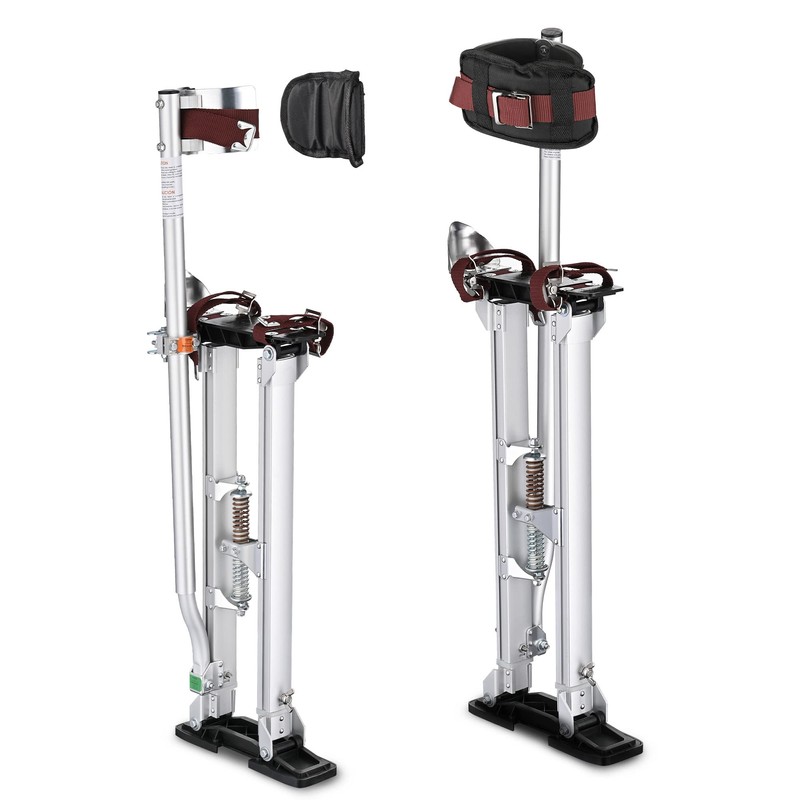 Yescom Silver 24-40" Drywall Stilts Bundle with 1 Pair Stilt