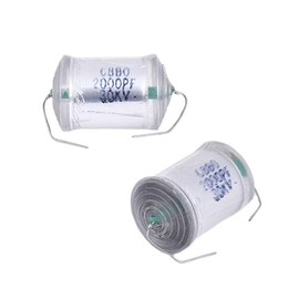 Acxico 2Pcs DC 2000pF 30KV High Voltage Condenser Capacitor for Generator